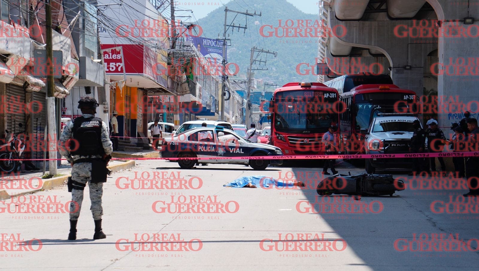 Ultiman A Tiros A Un Sujeto Cuando Viajaba En Moto Sobre La Avenida