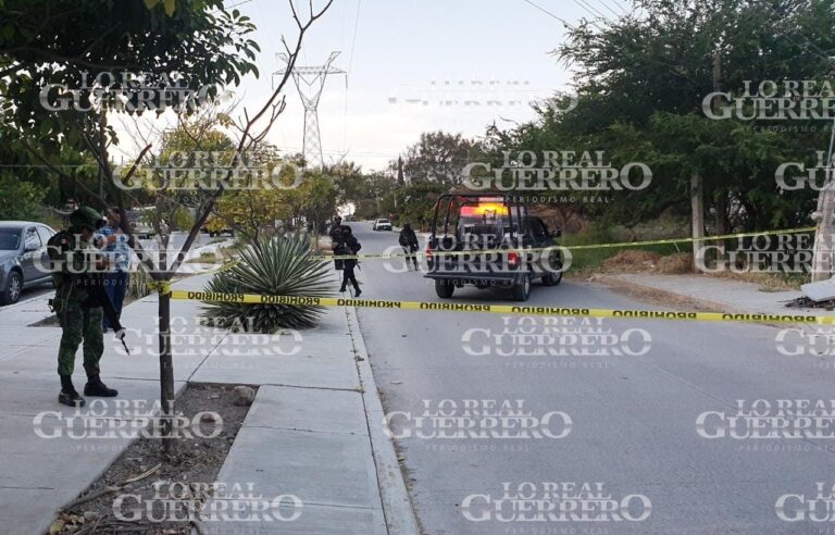 Dos heridos deja ataque armado a un domicilio al norte de Chilpancingo